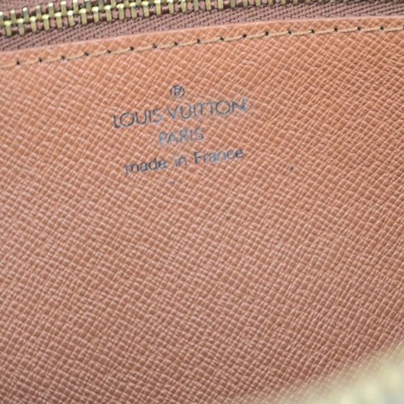 LOUIS VUITTON Marly Dragonne GM Clutch Hand Bag Monogram Brown - Picture 13 of 16